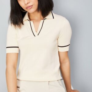 Women Knit Polo T-shirts